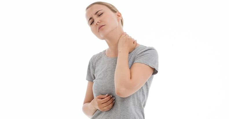 Bol s cervikalnom osteohondrozom